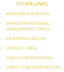 OTHER?LINKS  &bull;    poem for the MONTH  &bull;    sample 